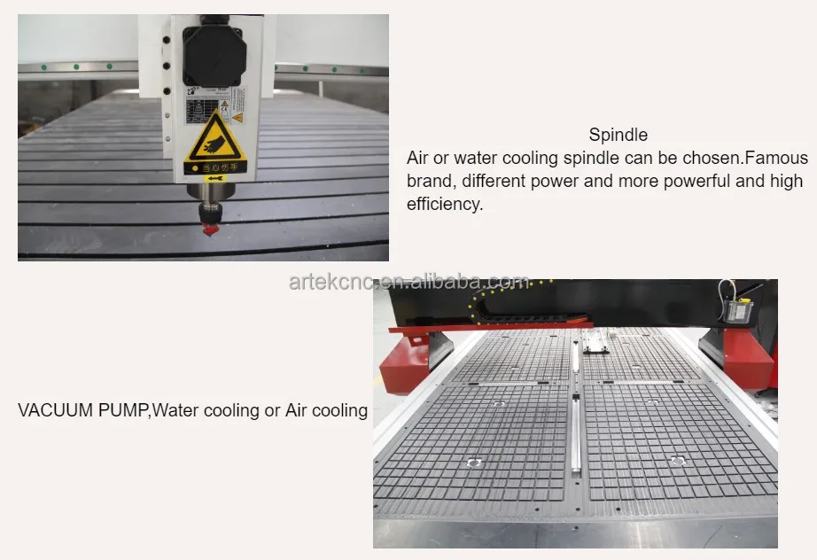 4x8 4 Axis CNC 3D Engraving Machine New DSP Vacuum Table Metal Wood Carving 3D Printer Stone Wood Wood Stone Router Motor