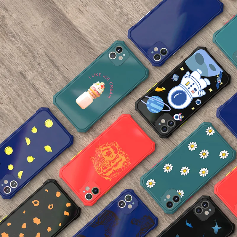 Luxury Shockproof Thin Tpu Phone Case For Iphone 6 7 8 11 12 Pro Max