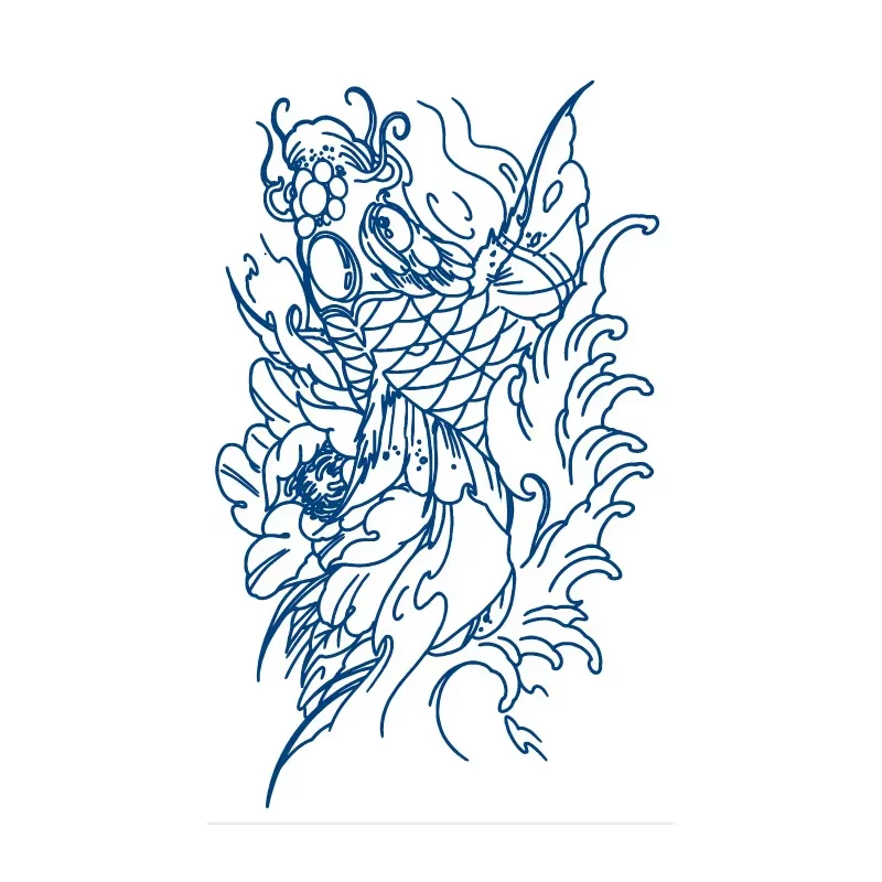 【未開封・激レア多数】　t.A.T.u. 21枚セット BXTAT Semi Permanent Blue Genipa Juice Tattoos - Gz067to72
