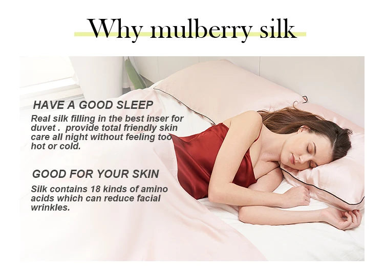 Handmade 100 Mulberry Silk Duvets Custom Natural Silk Duvet Buy High