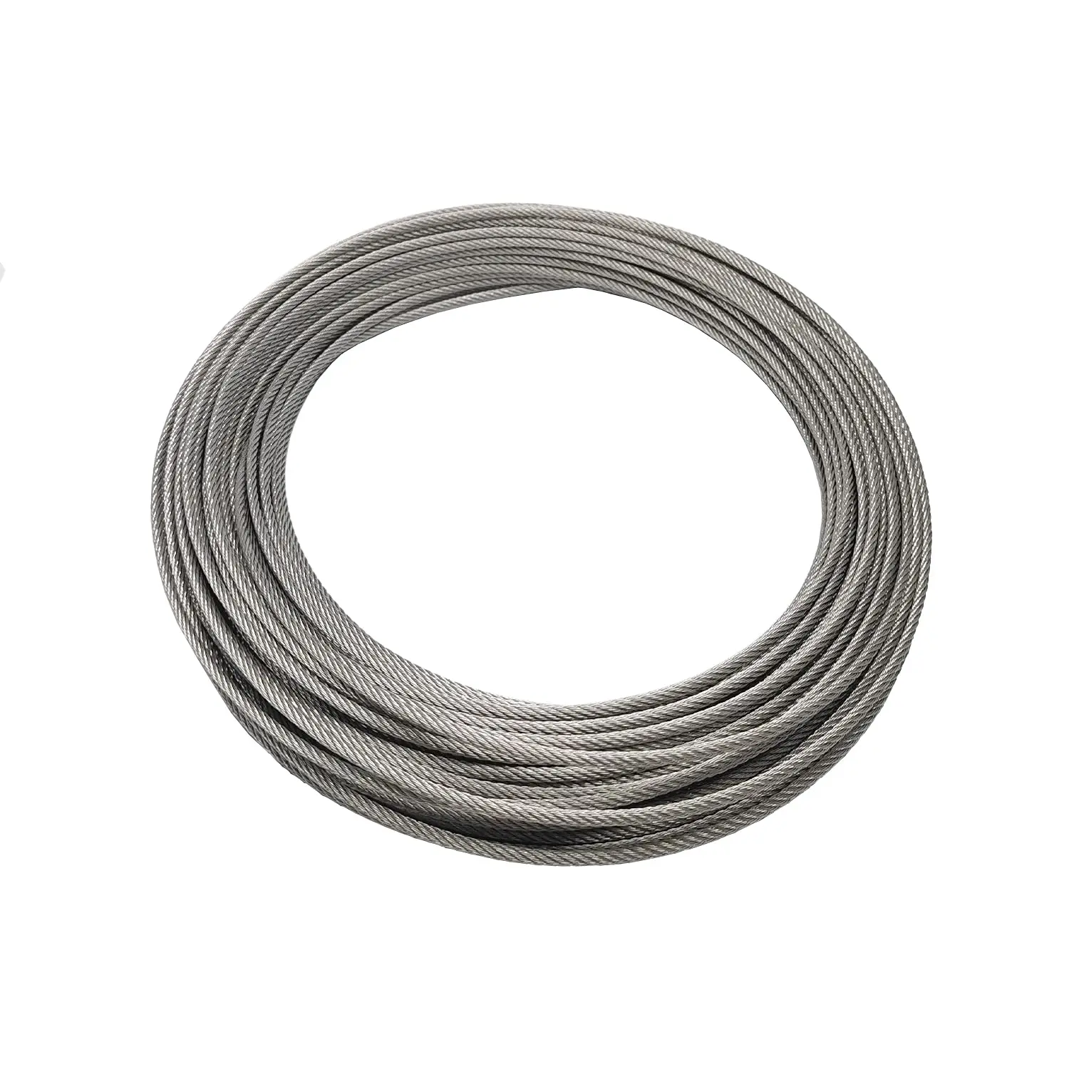 120 Feet 18 Inch T316 Stainless Steel Aircraft Wire Rope Cable for DIY Railing, Decking, 7x7 Strands Construction