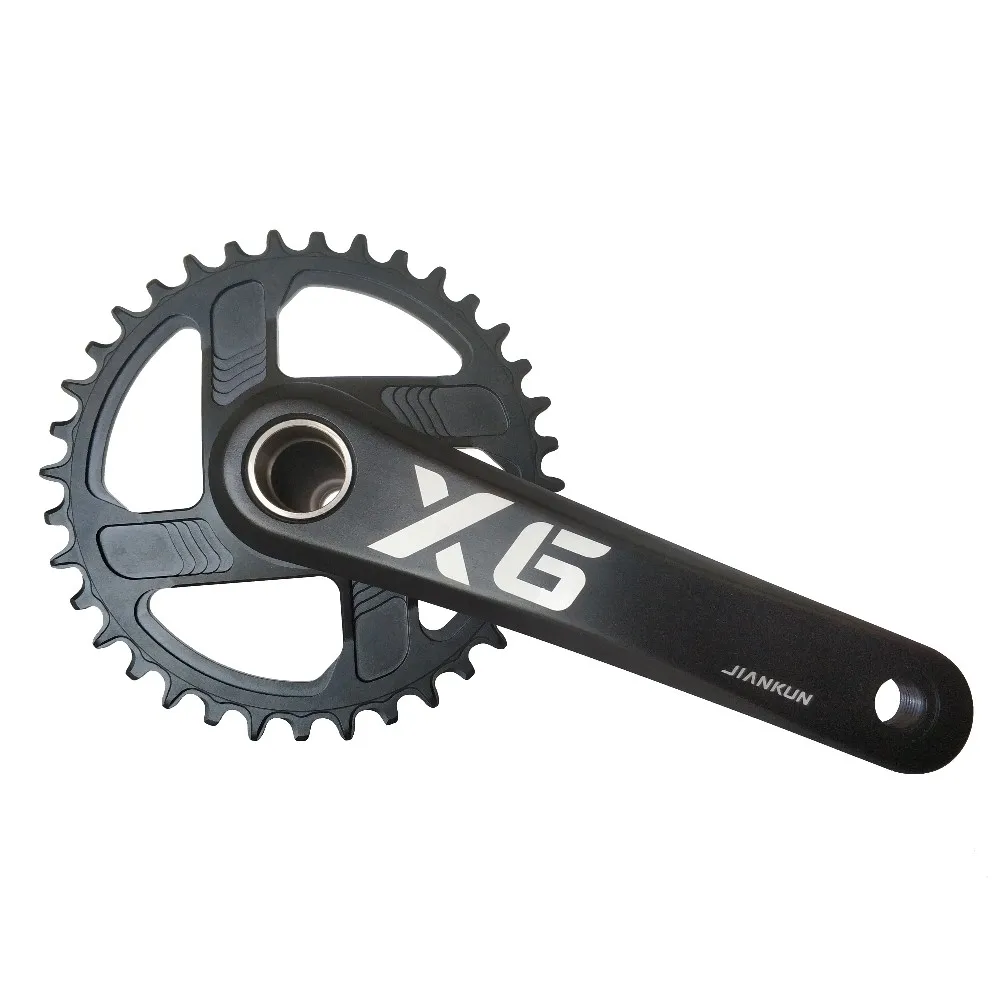 High-Quality Custom AL7075 Narrow-Wide MTB Crankset with 32-38T Options