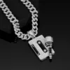 Silver Pendant +50cm Cuban Chain