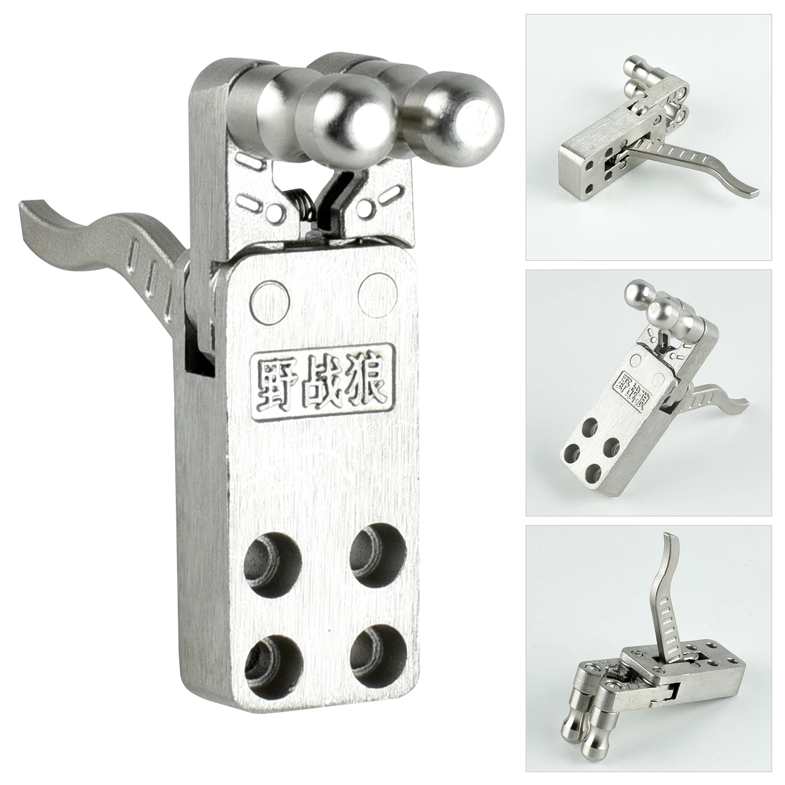 DIY Metal Slingshot Accessories Sliding Module Strong Rubber Band Mechanical Slingshot Accessories