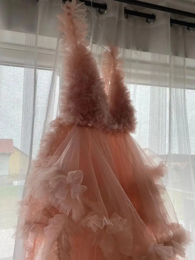 Fashionable Hot Selling New Maternity Dress Mesh Skirt Photography Wedding Dress Photography Maternity Dress