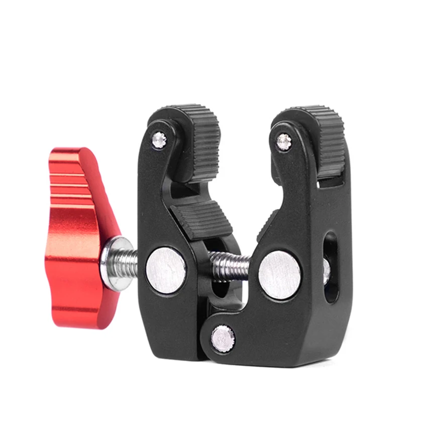 Лидер продаж, зажим для камеры из алюминиевого сплава VGEET, быстросъемный зажим для трубы