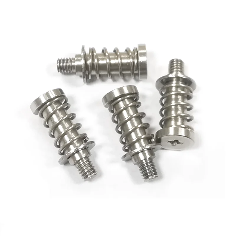 Computer Laptop PC Graphics Card Phillips CPU Mainboard Radiator Steel Fixing Bolts With Spring E Ring Step Combination Screws