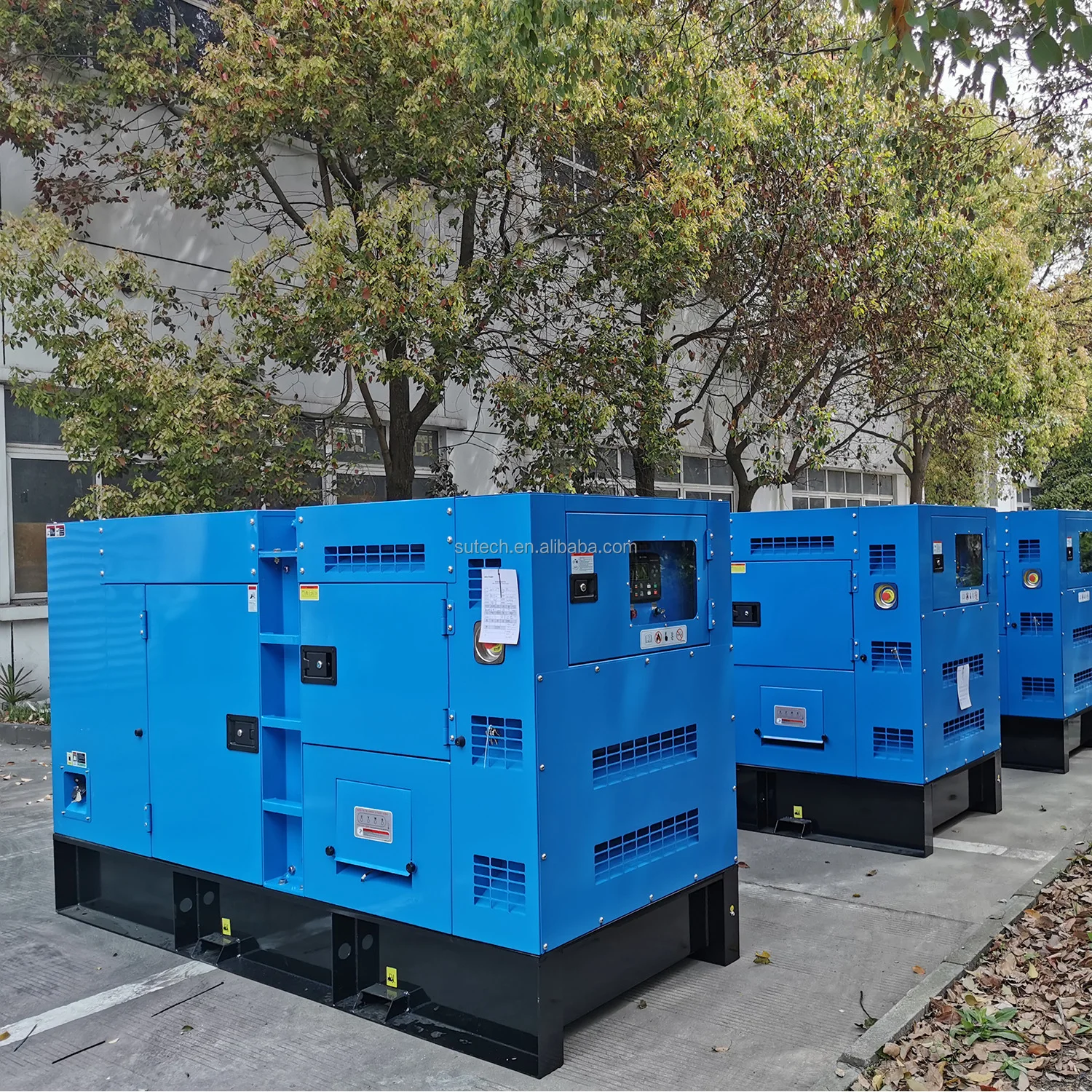 Denyoディーゼル発電機20kwダイナモ発電機サイレント20kva日本ISUZU