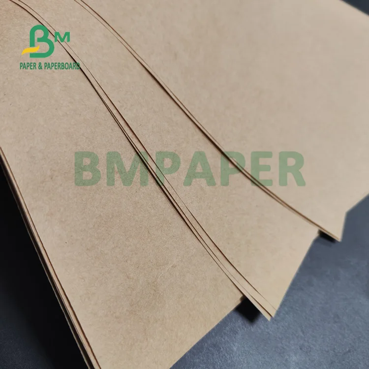 80gsm 90gsm Good Strength Natural Unbleached Sack Kraft Paper For