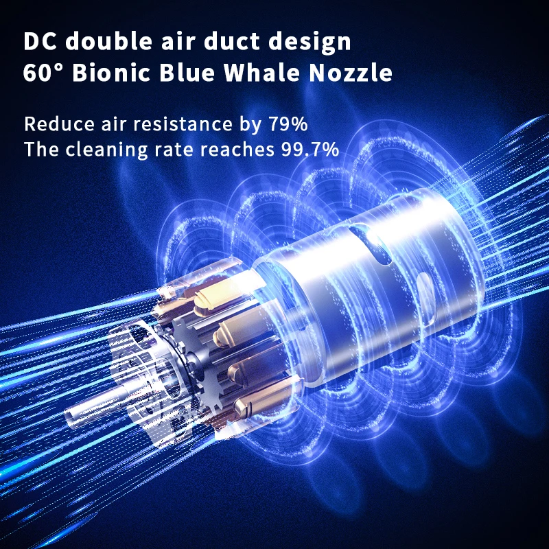 Ручной воздушный компрессор высокой мощности 9 кПа 2 в 1 4 портативный автомобильный пылесос автоматический вакуумный с пылесборником 7 В