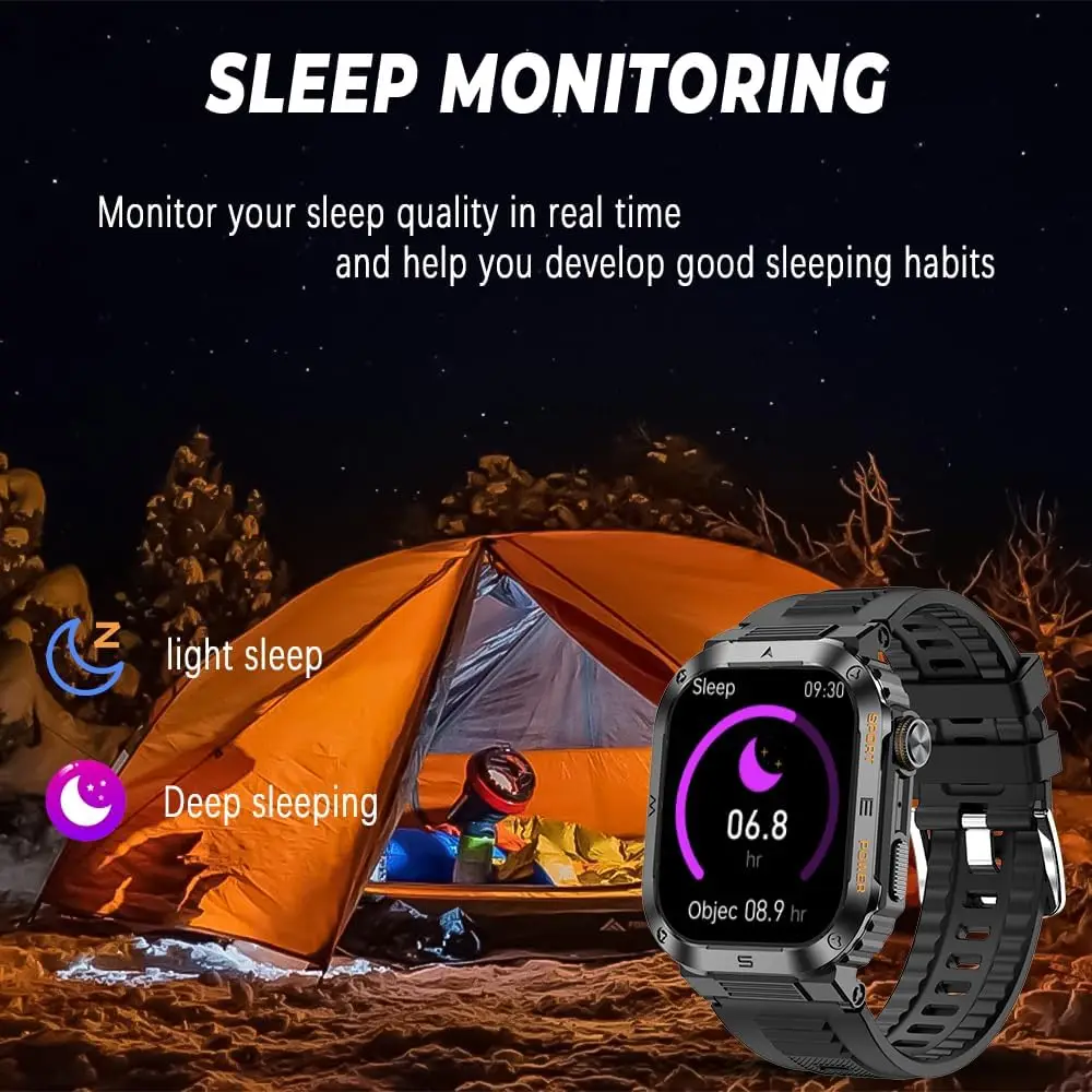 MT39 Herren und Damen Smart Watch Bluetooth Talk wasserdicht Ultra