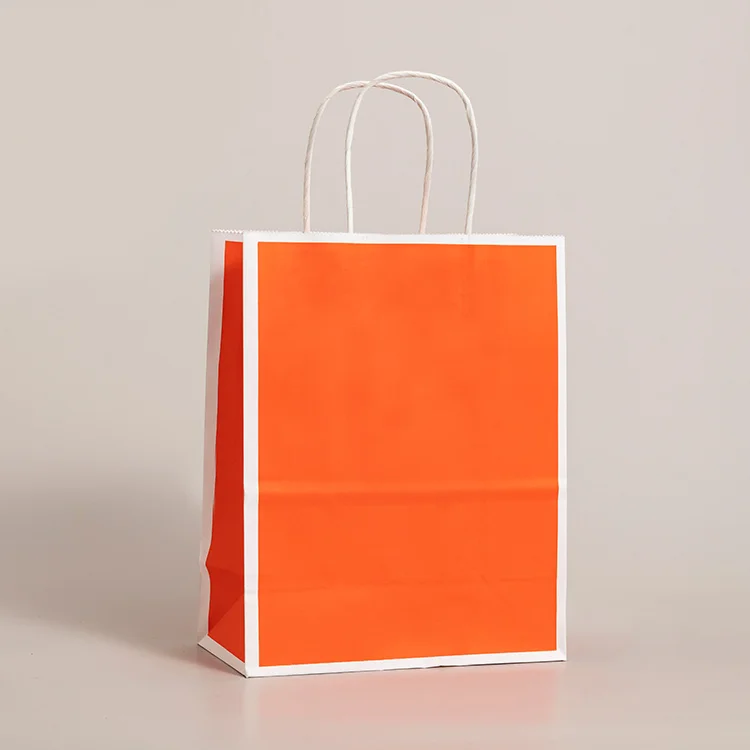 Wholesale Black Luxury Printed Luxury Gift Kraft Paper Shopping Bag With Handle Buy Printed