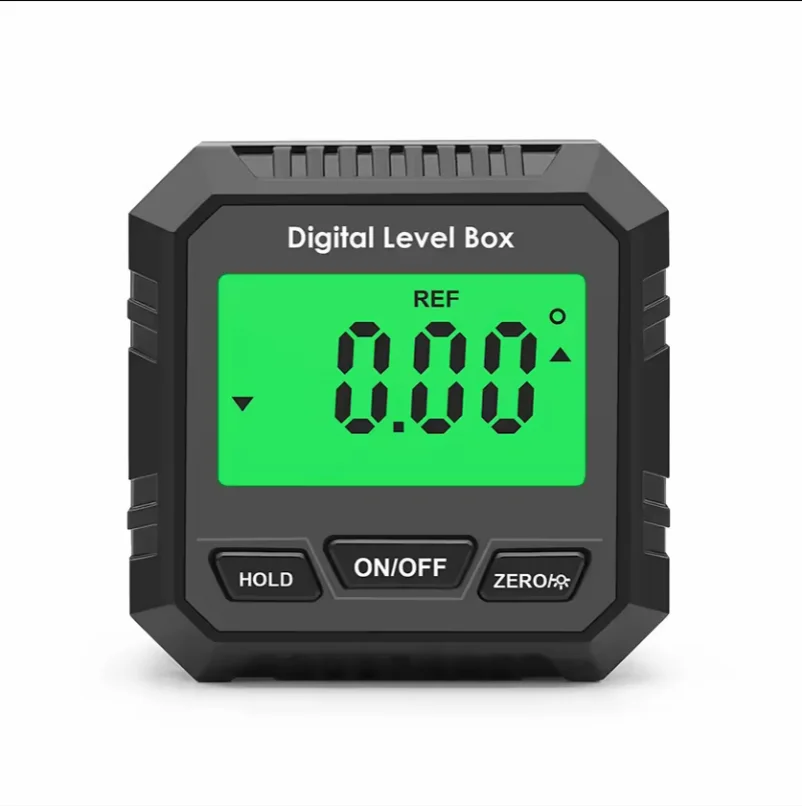 Digital Protractor Inclinometer Angle Level Goniometer Measuring Bevel ...