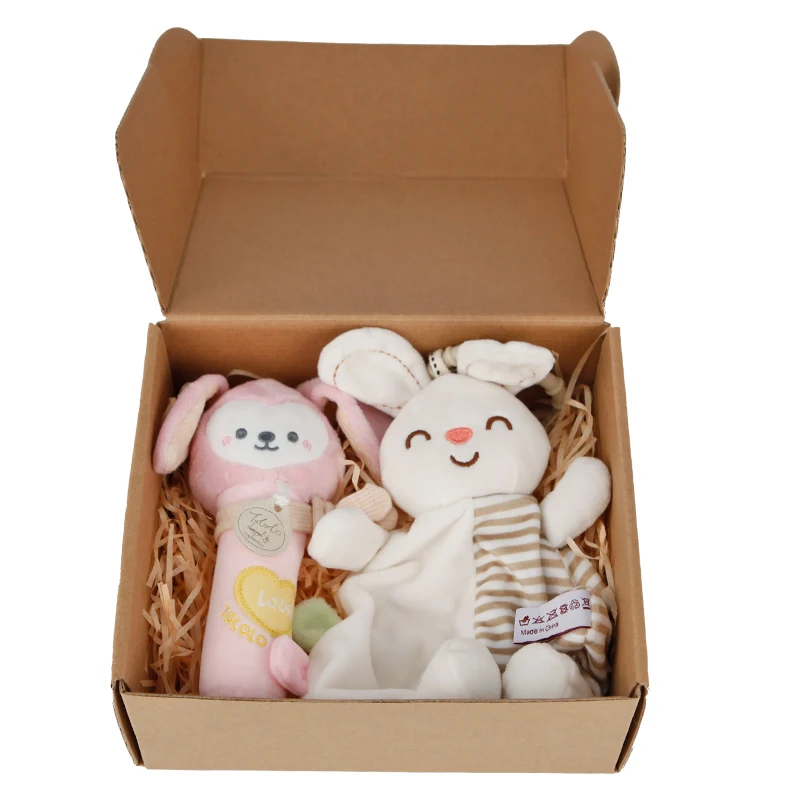 New Baby Gift Wooden Toys Baby Rattle Safe Food Grade Teether