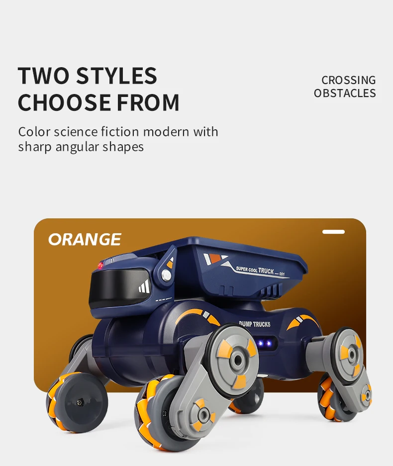 Toys Stunt Cars De Juguete Two-in-one Transport Goods and Fight Water Bombs Smart Dog Rc Robot Car