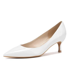 Best-selling Fashion Trend New Style Heel Shoes Genuine Leather Shoes for Women