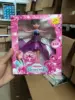 Little fairy purple flying vehicle