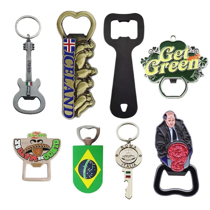 Изготовленный на заказ брелок, металлические открывалки, пивной штопор, улучшенный штопор