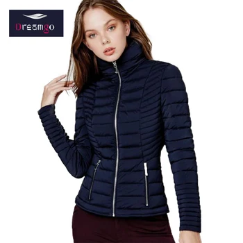 Factory Direct Sales Waterproof Padded Winter Jackets Woman Winter Warm Jacket Trench Short Casual Short Down Coat