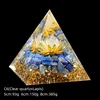 C6 cristal blanco loto lapislázuli