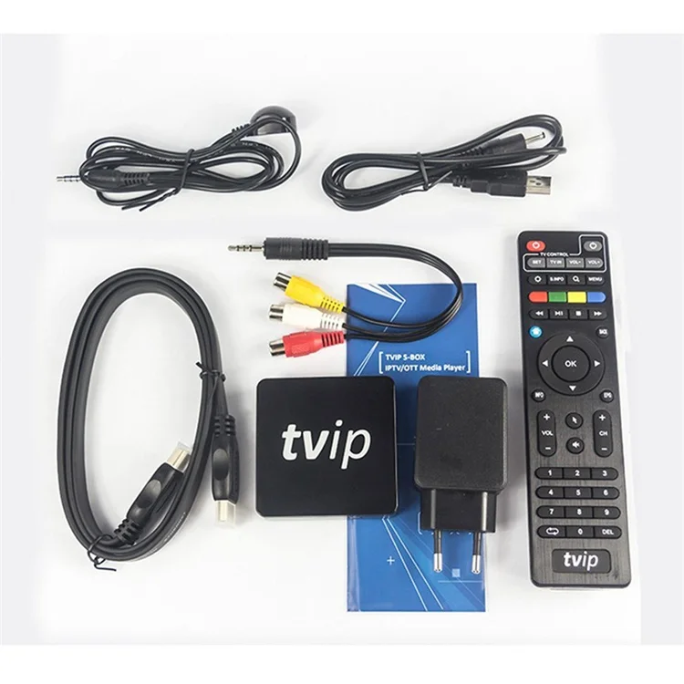 Telecomando Sostitutivo Per TVIP IPTV Box V.410 E V.412 - Comodo E Funzionale