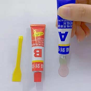 High quality hot sales Cheap Price Quick Dry 5mins Acrylic AB Adhesive Gel Cement Bond For Metal Glue
