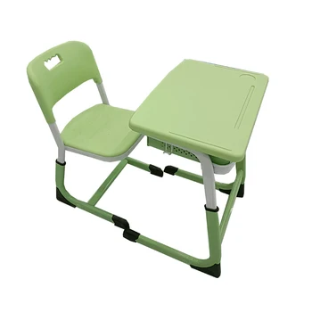 High School Furniture Furniture Set Height Adjustable Classroom Desk and Chair Set