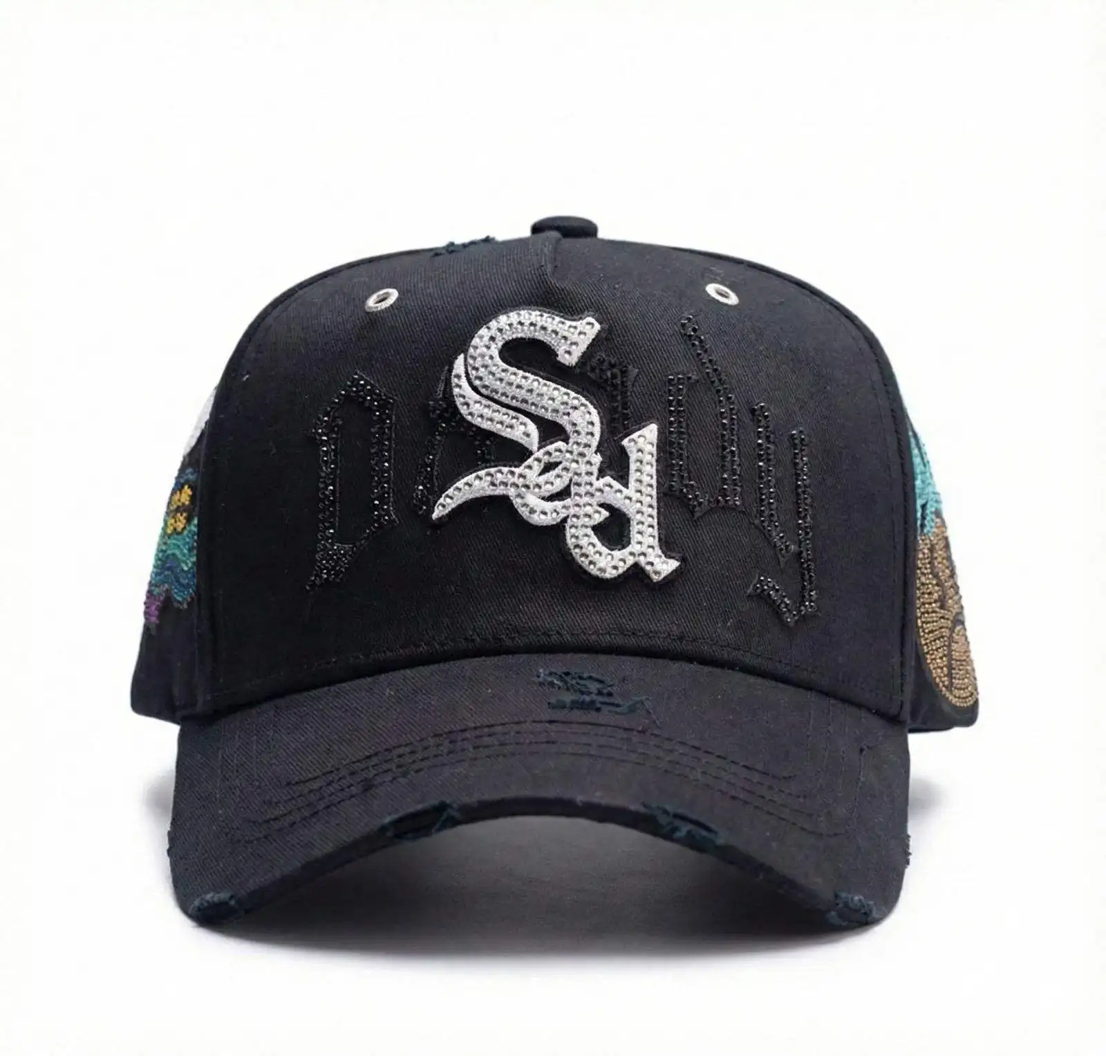 Logo Jesus 5 Panel Caps Women Mens Curved Brim Hats Suede Snapback 31 Hat Baseball Cap Sport Gorras Hat