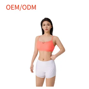 High Impact Cross Back Sports Bra for Women Gym Running Bra Shock Proof Workout Bra Top