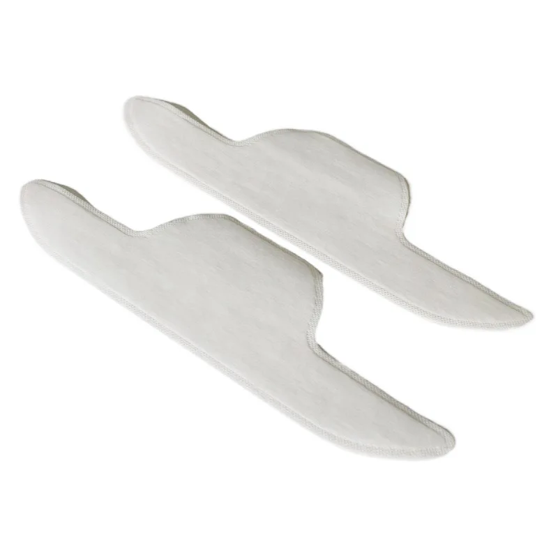 Одноразовые подкладки для защиты воротника от пота-белые самоклеящиеся подкладки для шеи от грязи на воротнике