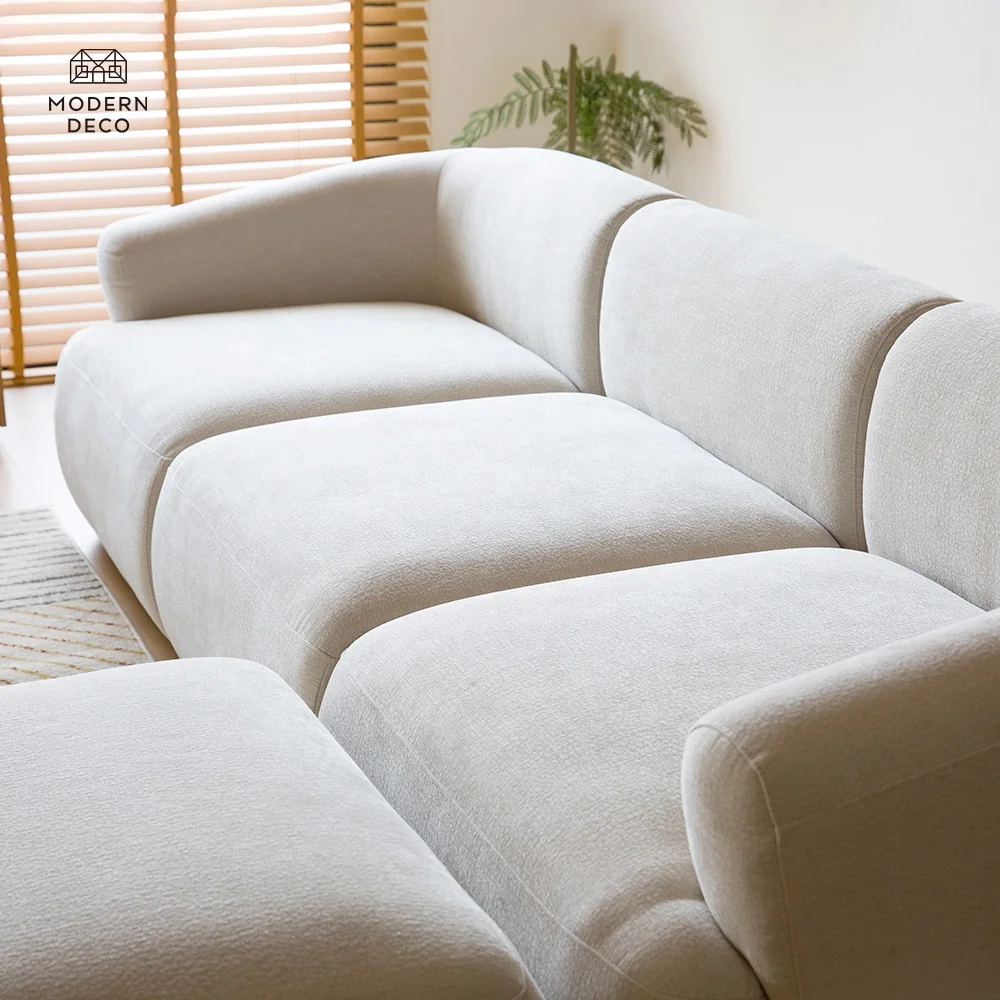 Novi Po meri Izrađen Savremeni Modularni Sofa Set Nameštaj za Dnevnu Sobu Deljeni Tkaninska Sofa
