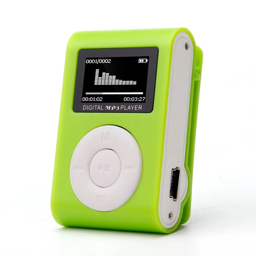 Wireless MINI MP3 Player Built in Battery MP3 FM Radio Songs Download MP3