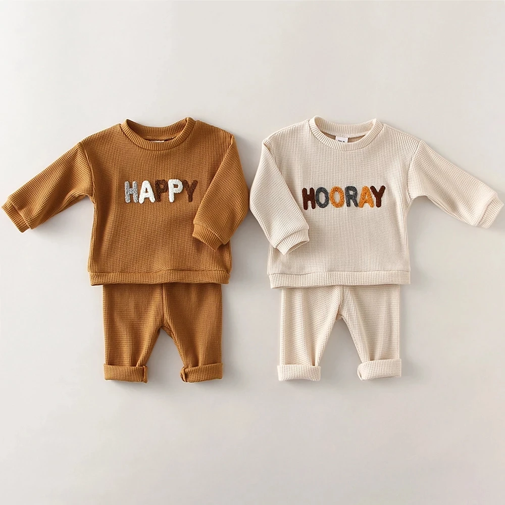 Clothing Baby Boys Clothes Spring Toddler Full Sleeve T-shirt And Pants ...