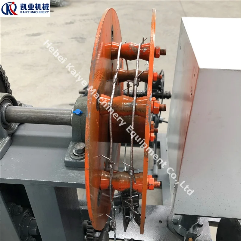 High Production Automatic Double Twist Barbed Wire  Making Machine