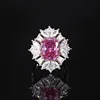 Bird's Nest cut dried rose ring
