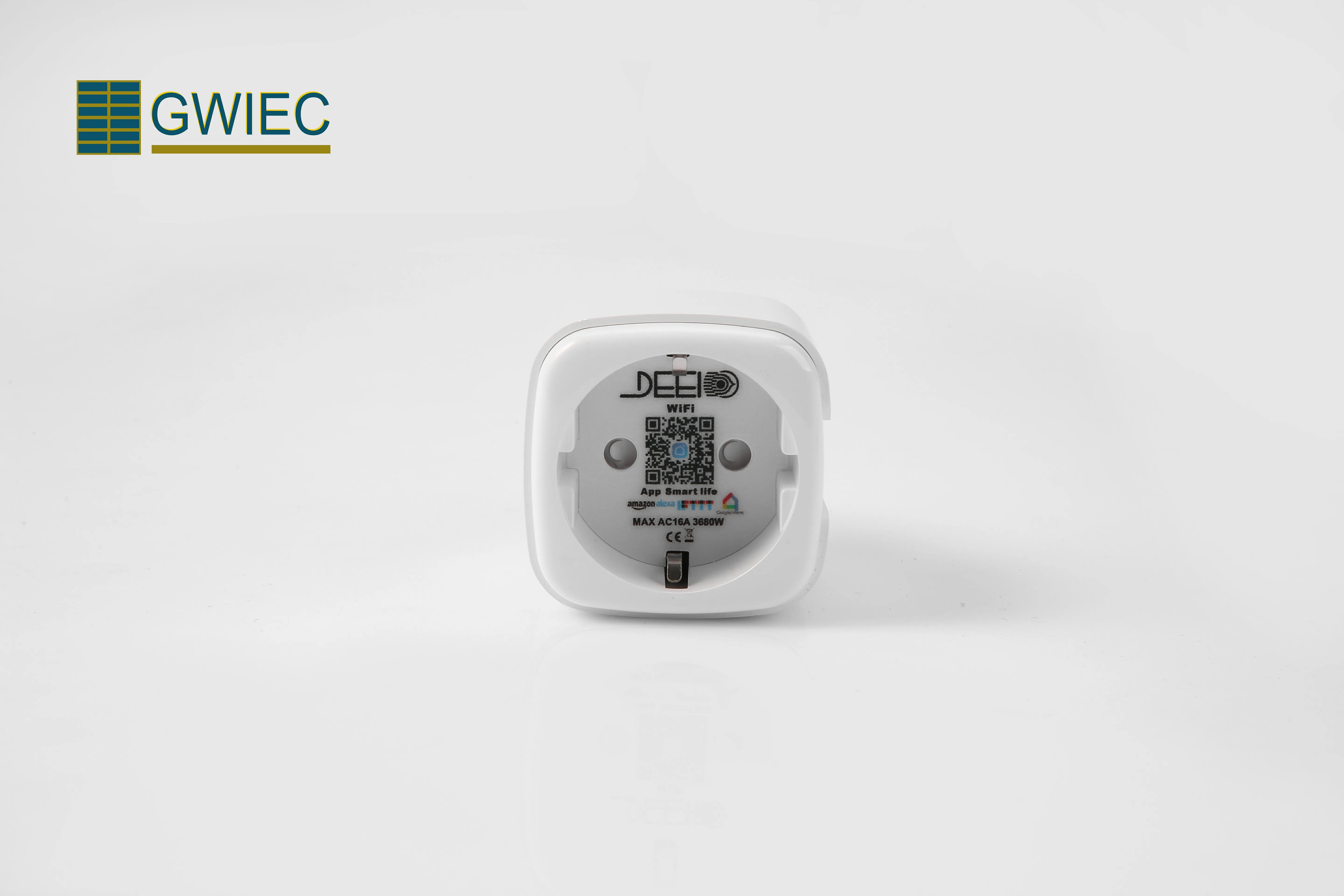 Home Wireless Mini Wifi Round European Smart Electric Plug Wall Socket EU AC Socket Plug Wifi Touch Switch