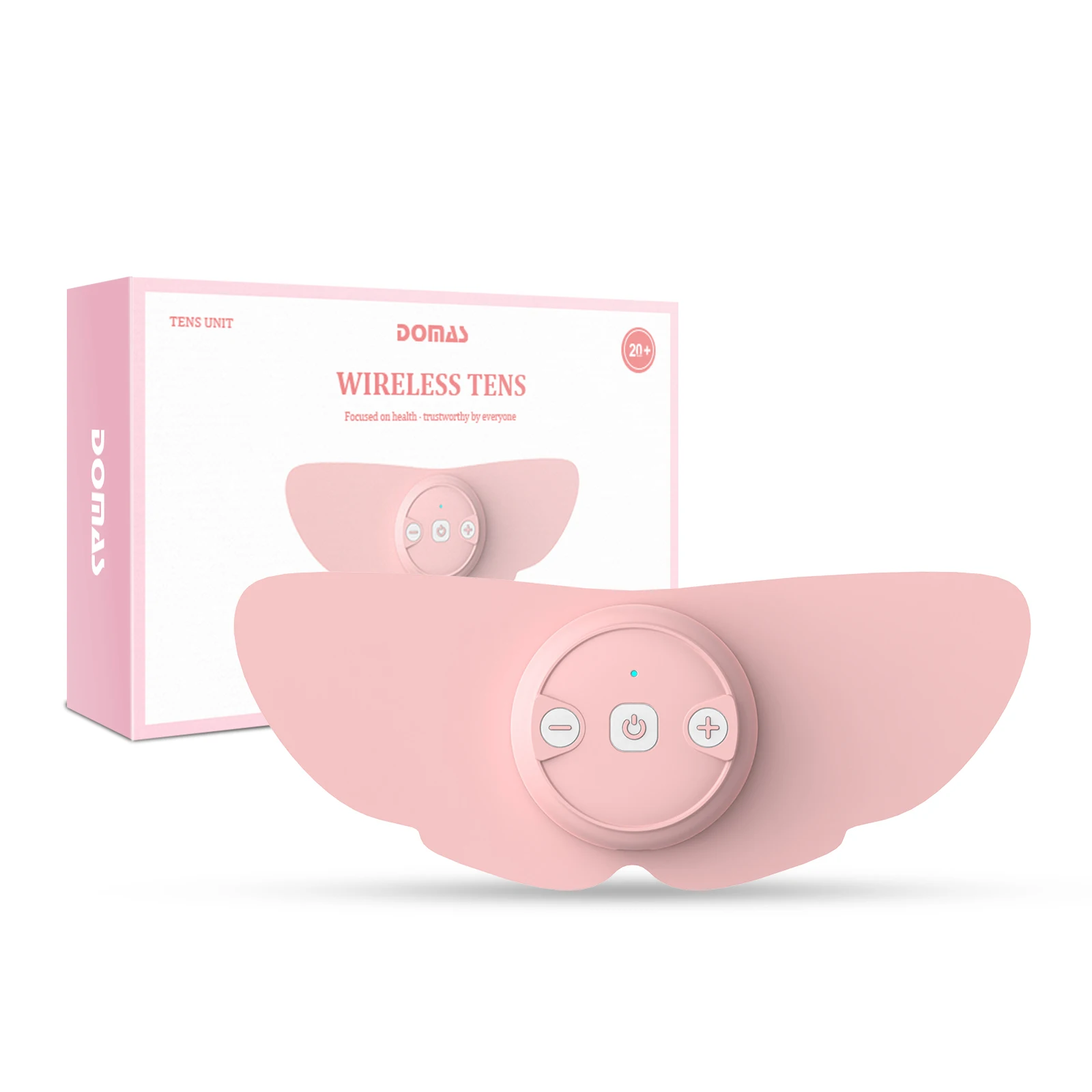 Professional PU Home Use Wireless Dual Channel Tens Therapy Device Medical Muscle Stimulator for Pain Relief Body Massager