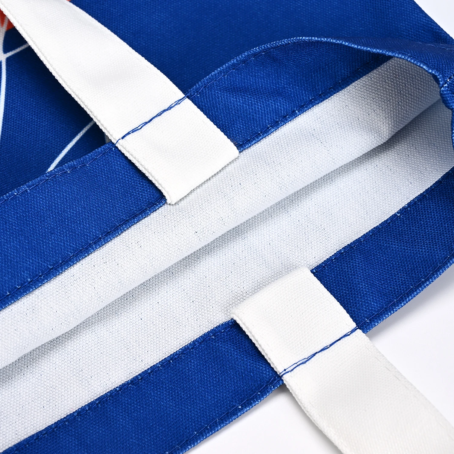 Customised Digital Prints Logo Cotton Bag Personalised Oversized Natural Color Cotton Bag with Cotton Handle for Travel factory