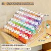 6-tier display rack with 54 bottles