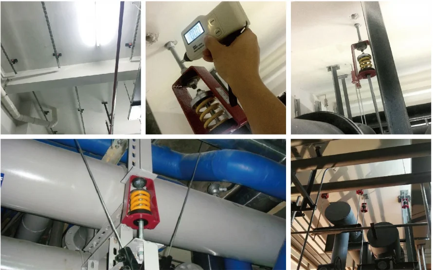 HVAC Galvanizado A&ccedil;o Mola Hanger Mount Isolador Anti-Vibra&ccedil;&atilde;o Primavera Isoladores Vibra&ccedil;&atilde;o China Solu&ccedil;&atilde;o Design Gr&aacute;fico