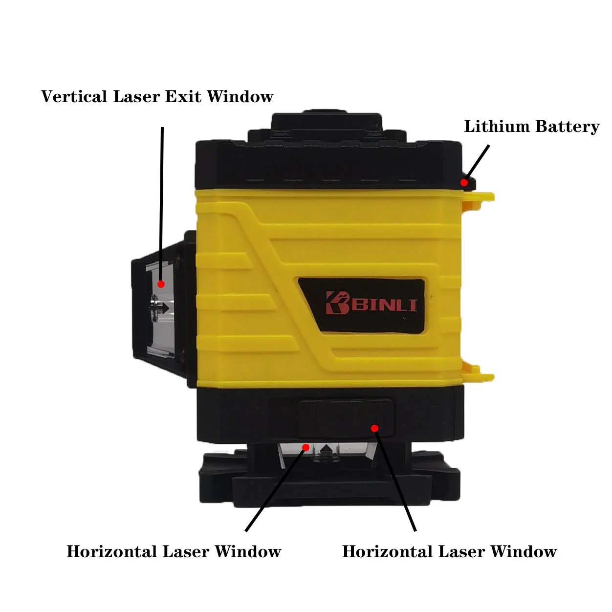 Outdoor 12 Lines Green Beam Laser Level For Flooring Self Leveling 3D Laser Level Equipment