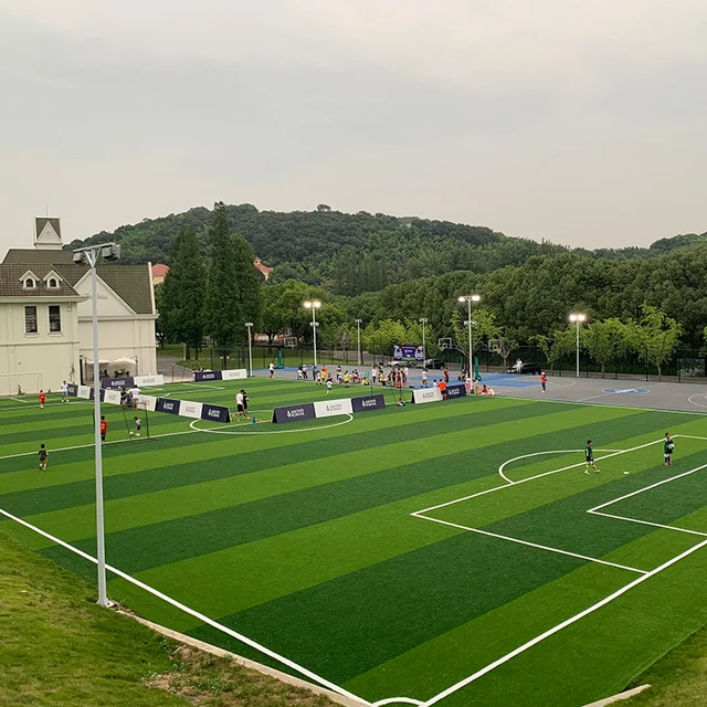 Synthetic grass soccer carpet ground 50mm artificial grass soccer lawn outdoors