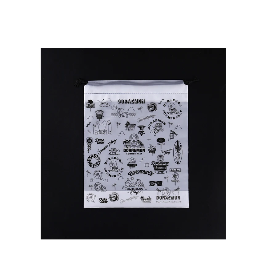 Wholesale Portable Waterproof Reusable Custom Polyester Drawstring Gift  Bag with Custom Logo