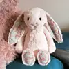 Pink Floral Bunny Rabbit