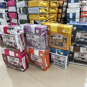 Luxury Comfortable  8 Piece Bedding Set Bed Sheet With Curtain Brushed Fabric Soft Queen King Size Bed Sheet Set for Home Hotel