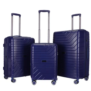 Wholesale New Hardside Luggage Sets Voyage Trolley Travel PP Suitcase Set Traveling Bags 4 With Wheels Trolley