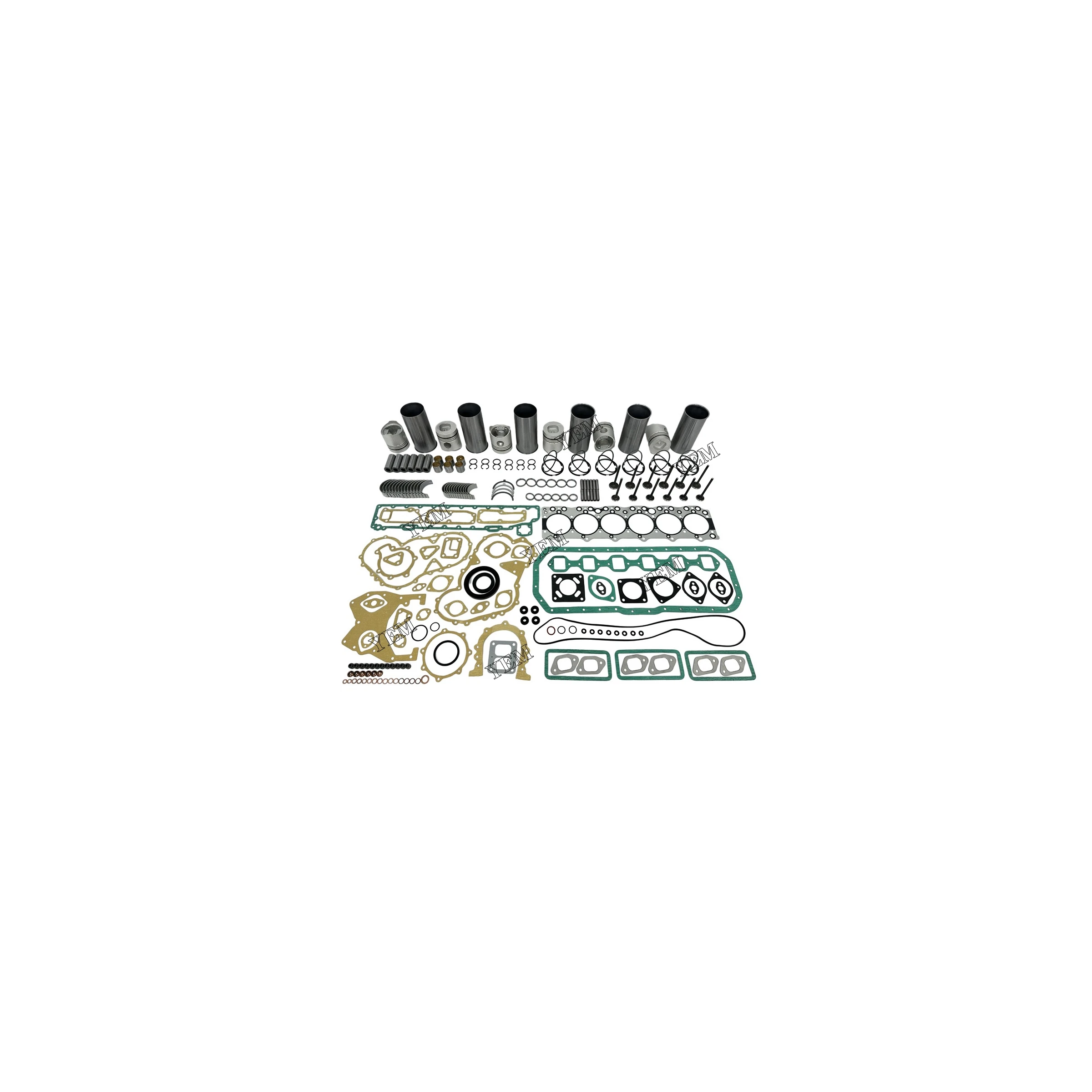 For Isuzu 6BB1 Overhaul Kit Aftermarket Engine Spare Parts