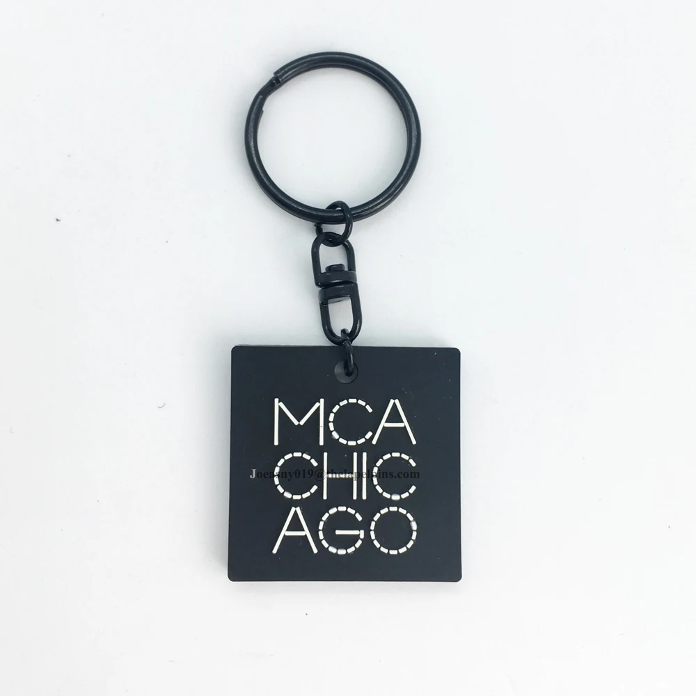 Custom 3D air Plane Shape Custom logo Pvc Rubber Keychain Key Holder