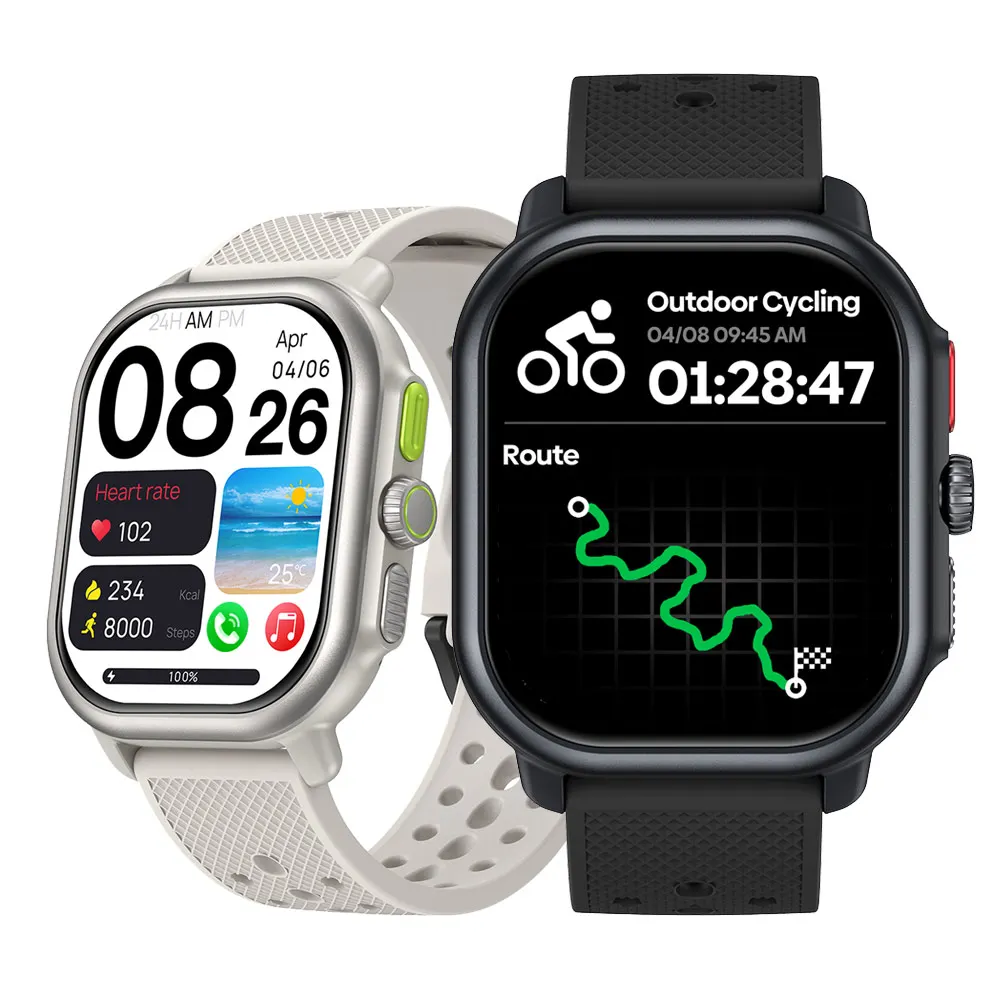 Zeblaze Beyond 3 Pro GPS Smart Watch 2.15" AMOLED Display Built-in GPS & Route Import Make/Receive Phone Calls Smartwatch
