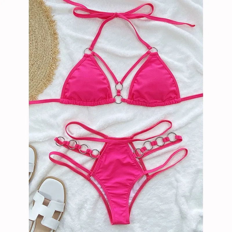 Sexy Bikini 2022 Women New Micro Swimsuit Strings Bikini Set ...